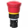 Przycisk bezpieczeństwa 22mm tworzywo czerwony 40mm odbl przez obrót IP69k SIRIUS ACT 3SU1000-1HB20-0AA0
