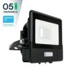 Projektor LED z czujnikiem ruchu 10W 735lm 6500K Dioda SAMSUNG IP65 Czarny 5 Lat Gwarancji 20258
