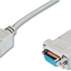 Connection cable, 1.8 m, D-Sub socket, 9 pole to D-Sub socket, 9 pole, AK-610100-018-E