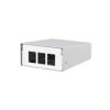 Metz Connect Obudowa Ap Keystone 3-Portowa Czysta Biel Ral9010