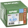 SPAX 0537000500603 Wood screw 5 mm 60 mm T-Star Plus Stainless steel A2 100 pc