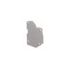 WAGO 2004-541 Modular TOPJOB®S Connector 1.5mm End Plate for 2004 Series Grey
