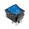 Przeł. kołys. podśw. duży ON-OFF AC niebieski