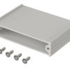 Aluminum enclosure kit, (L x W x H) 71.8 x 50 x 16.4 mm, natural, IP40, 97171050.HMT1
