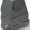 Housing, size HB6, die-cast aluminum, M32, angled/straight, screw locking, IP68, T1920062132-009
