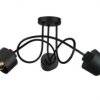 Lampa sufitowa nowoczesna 3xE27 SIMPLY BLACK