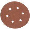 Faithfull FAIAD15040H Hook & Loop Sanding Disc DID2 Holed 150mm x 40G (Pack 25)