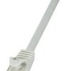 kabel LAN LogiLink CP1062U, 1 szt., RJ45, CAT 5e, U/UTP, 3.00 m, szary