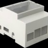 RB-CASE+07 Housing for Raspberry Pi 3, top-hat rail, grey/trans.