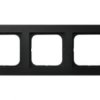 Ramka OSPEL trzykrotna czarna - SONATA