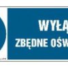 ZNAK - HF021 Nie zastawiać! Rozdzielnia elektryczna 45 x 15 cm PN - Płyta 1mm