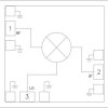 GaAs MMIC Triple Balanced Mixer Chip, 26 - 32 GHz
