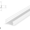 PROFIL LED PL4-1 BIALY 1M