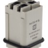 Wkładka złącza dużej mocy 3-pinowe HARTING 10A 3+E Męski Quick Lock Proste