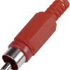 TRU COMPONENTS 1567394 Złącze męskie RCA/Cinch, niklowany, 1 szt.