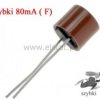 0,080A bezp. obud. okr. PCV szybki 8,4x7,6mm