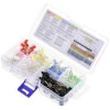 TRU COMPONENTS TC-11441768 LED Wired Red Yellow Blue 5 mm 20mA 3.4 V 19000mcd
