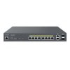 Switch zarządzalny 8x RJ45 Gigabit PoE+130W, 2x Uplink Cloud ECS1112FP