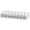 Plug housing, 8 pole, pitch 2 mm, straight, natural, 172890-8