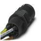 Phoenix Contact 1414682 Złącze okrągłe QPD W 3PE1,5 M20 1,0 BK, 1 szt.