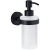 tesa 40565-00000-00 MOON soap dispenser 200 ml black matt glass satin