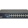 Niezarządzalny przełącznik (switch) 18xRJ45 - 16 portów RJ45 PoE+ 100Mb/s + 2 porty RJ45 Uplink 1Gb/s AVIZIO