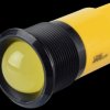 Q22P1BXXY12AE Indicator LED, 12 V AC/DC, 22 mm, FASTON, yellow/BlC