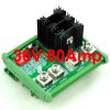 CZH-LABS DIN Rail Mount LVD Low Voltage Disconnect Module, 36V 80A, Protect/Prolong Battery Life.