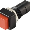 TRU COMPONENTS TC-13599552 Przełącznik wciskany, 250 V/AC, 3 A, 1 szt.