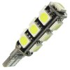 Dioda LED T10CANBUS 13SMD5050 W biała CANBUS 12V W5W