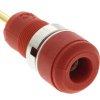 Gniazdo bananowe Żeński typ Gniazdo bananowe Czerwony 10A Staubli rozmiar 2mm