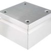 Puszka elektroinstalacyjna, 150 x 150 x 80mm, IP66, kolor Niebieski, materiał Stal nierdzewna 316, 0-wejściowa, RS PRO