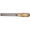 Quick-release coupling, L 132 mm, 35 bar, brass, for hose, 107142