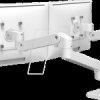 45-686-290 Ergotron LX Pro dual side-by-side, standard clamp, white