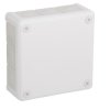Puszka biała n/t 118x118x46 12-wl. IP55 VP 051-01