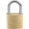 Burg Wächter 3041 C-Line Padlock 25mm Brass Keyed-Different Solid Brass