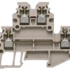 Multi level terminal block, screw connection, 0.5-1.5 mm², 16 A, 4 kV, dark beige, 1754180000