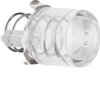 Serie 1930/Glas Przycisk do wyłącznika i sygnalizatora E10 jasny przezroczysty 122902 HAGER