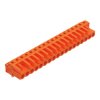 WAGO Listwa stykowa PCB 232 18 -pinowe 1-rzędowe raster: 5.08 mm Do montażu na płytce drukowanej THT żeńskie Lutowie
