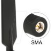 12408 Aerial, 4G, Wi-Fi, dual-band, SMA connector, flexible joint