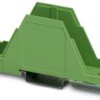 Plastic housing lower part, (L x W x H) 44.3 x 22.6 x 99 mm, green, IP20, 2708009