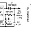 0.6/1.6 MHz Boost Converters With 22V Internal FET Switch in SOT-23