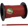 Quadrios 23CW020 Wire 50m: Red 0.14 mm² Copper PVC Sheath Easy Strip