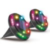 Zestaw 2 Szt Lamp Solarnych Led Rgb Activejet Larix