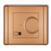 FLEXI Elektroniczny regulator temperatury z czujnikiem powietrznym złoty metalik 8FRT-2 KARLIK