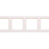 Berker Q1 Ramka Poczwórna Pozioma/Pionowa Śnieżnobiała 10146089