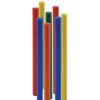 Glue stick, Ø 11 mm, color, 250 g, each 2 x yellow, orange, red, blue, green for Gluematic, 006815, package with 10 pieces