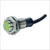Czujnik indukcyjny cylindryczny M8 z przewodem 2m Sn=1,5mm 10-30VDC PNP NO LED IP67 PR08-1.5DP