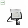 Naświetlacz LED z czujnikiem PIR NOCTIS LUX 4 50W 4300lm 3000K IP44 czarny