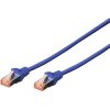 Digitus DK-1644-005/B Network cable CAT 6 S/FTP 0.50 m Blue Halogen-free